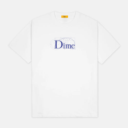 Dime MTL - Classic Ratio T-Shirt - White