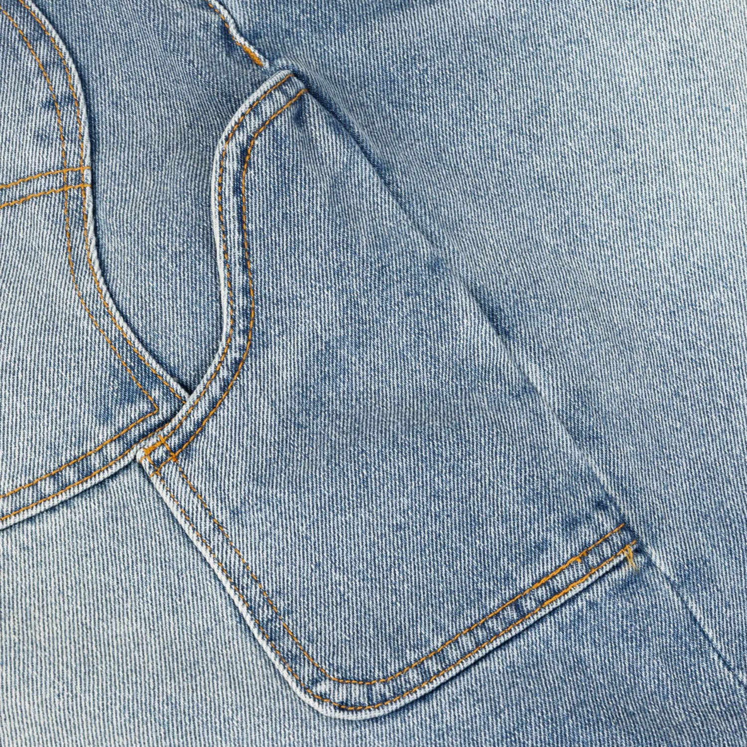 Dime MTL - Classic Denim Shorts - Sandblasted Indigo