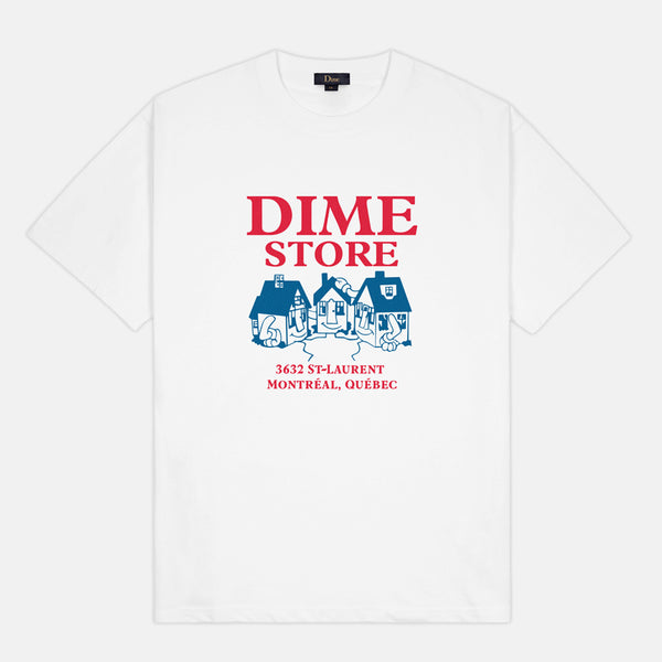 Dime MTL - Skateshop T-Shirt - White