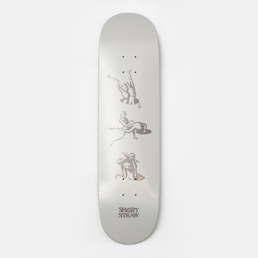 Short Straw - 8.375" Divorce Skateboard Deck - Bone