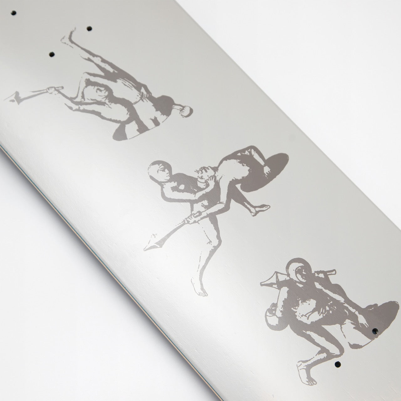 Short Straw - 8.375" Divorce Skateboard Deck - Bone