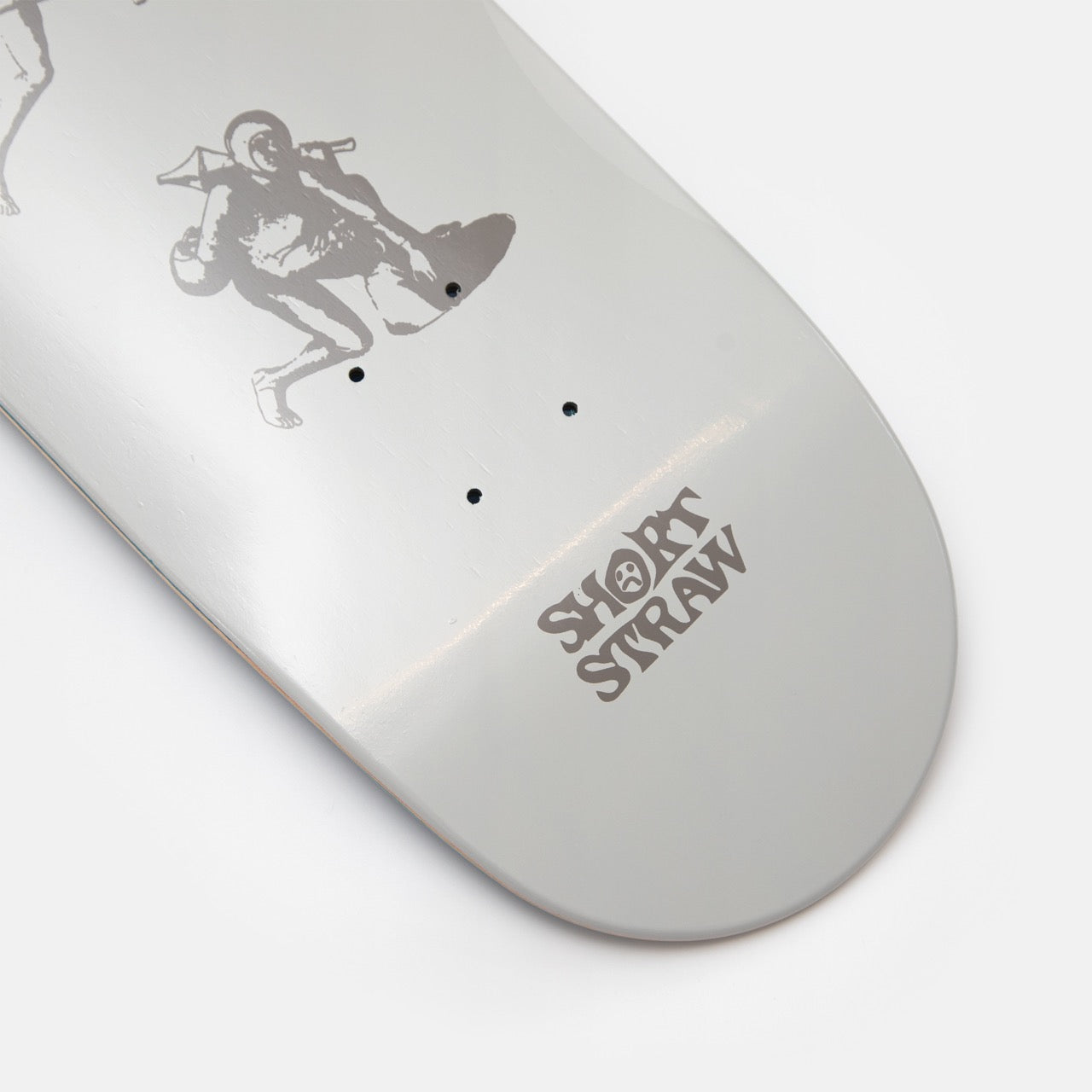 Short Straw - 8.375" Divorce Skateboard Deck - Bone