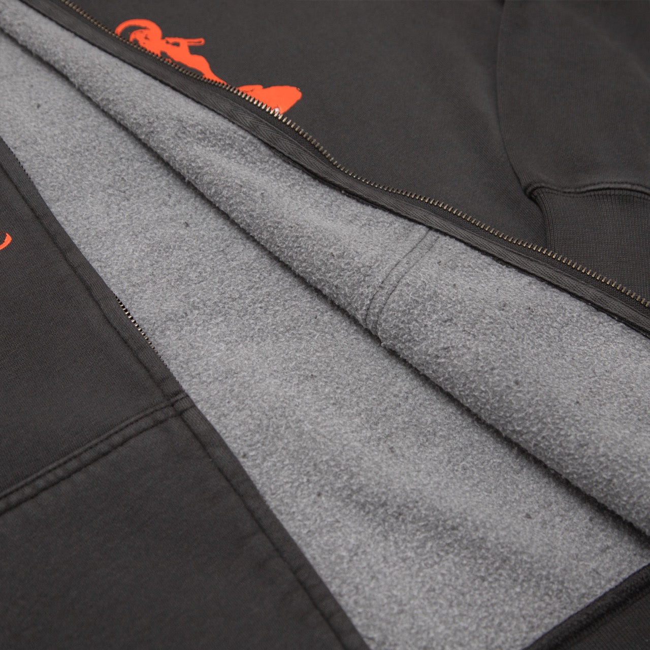 Short Straw - Divorce Hooded Zip Enby Sweatshirt - Black