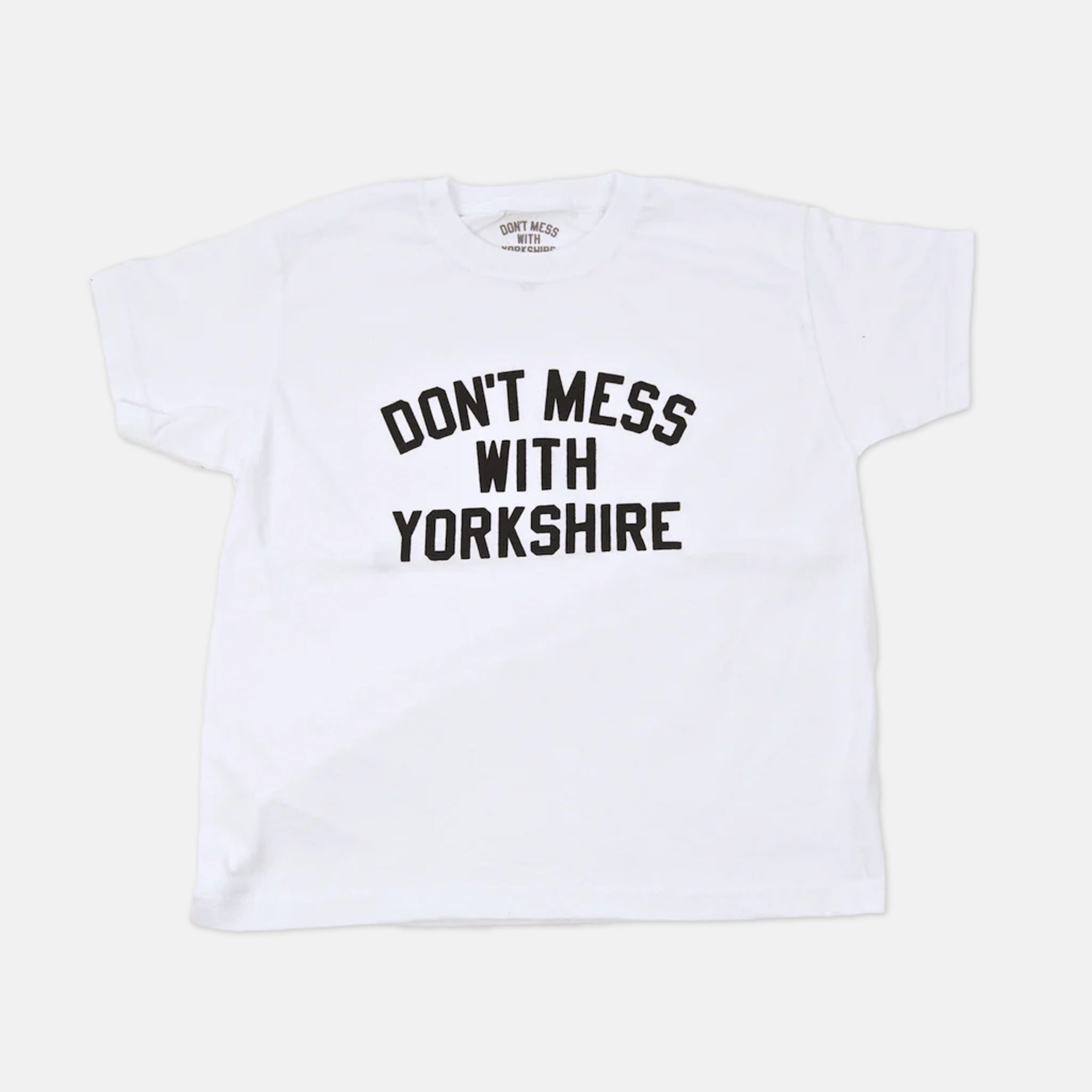 Don't Mess With Yorkshire - Kids Classic T-Shirt - White