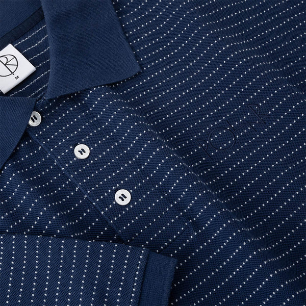 Polar Skate Co. - Dots Surf Polo Shirt - Dark Blue