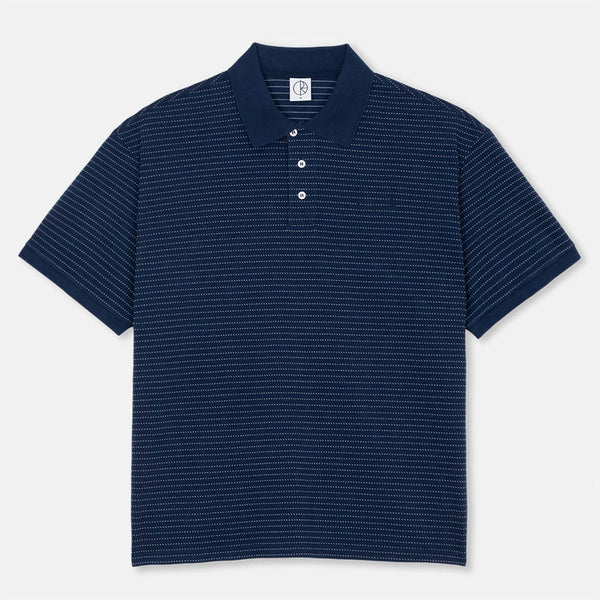 Polar Skate Co. - Dots Surf Polo Shirt - Dark Blue