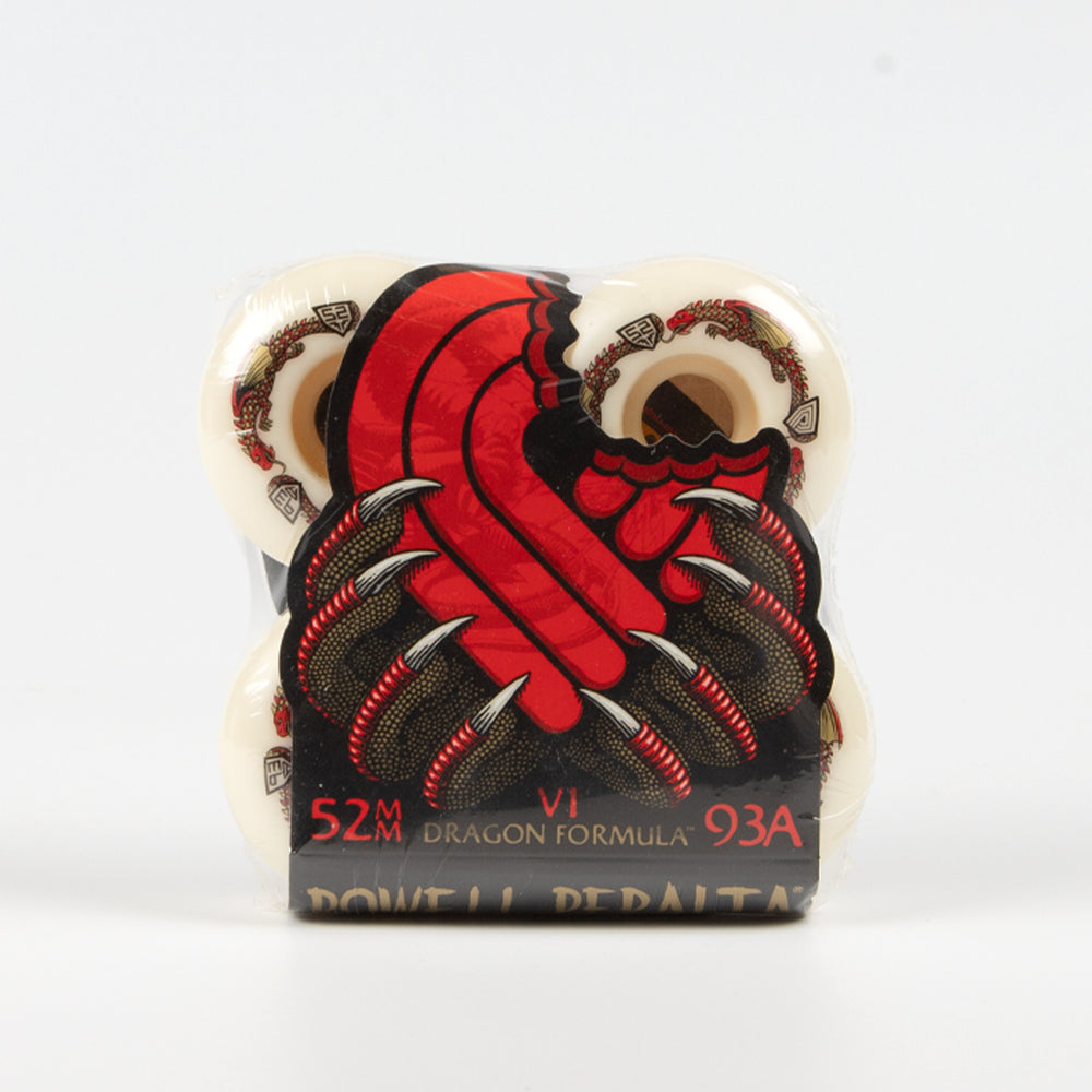 Powell Peralta - 52mm (93a) V1 Dragon Formula Skateboard Wheels