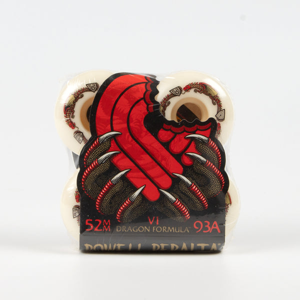 Powell Peralta - 52mm (93a) V1 Dragon Formula Skateboard Wheels