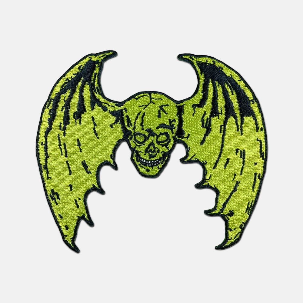 Dungeon - Skull Bat Embroidered Patch