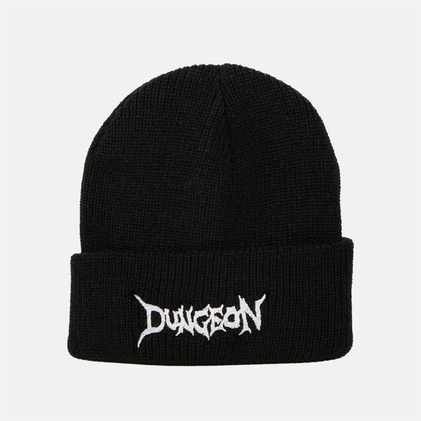 Dungeon - Logo Beanie - Black / Glow In The Dark
