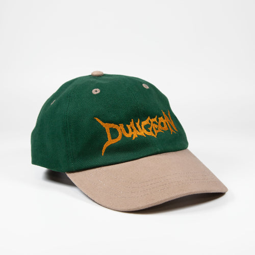 Dungeon - Logo Cap - Green / Taupe / Copper