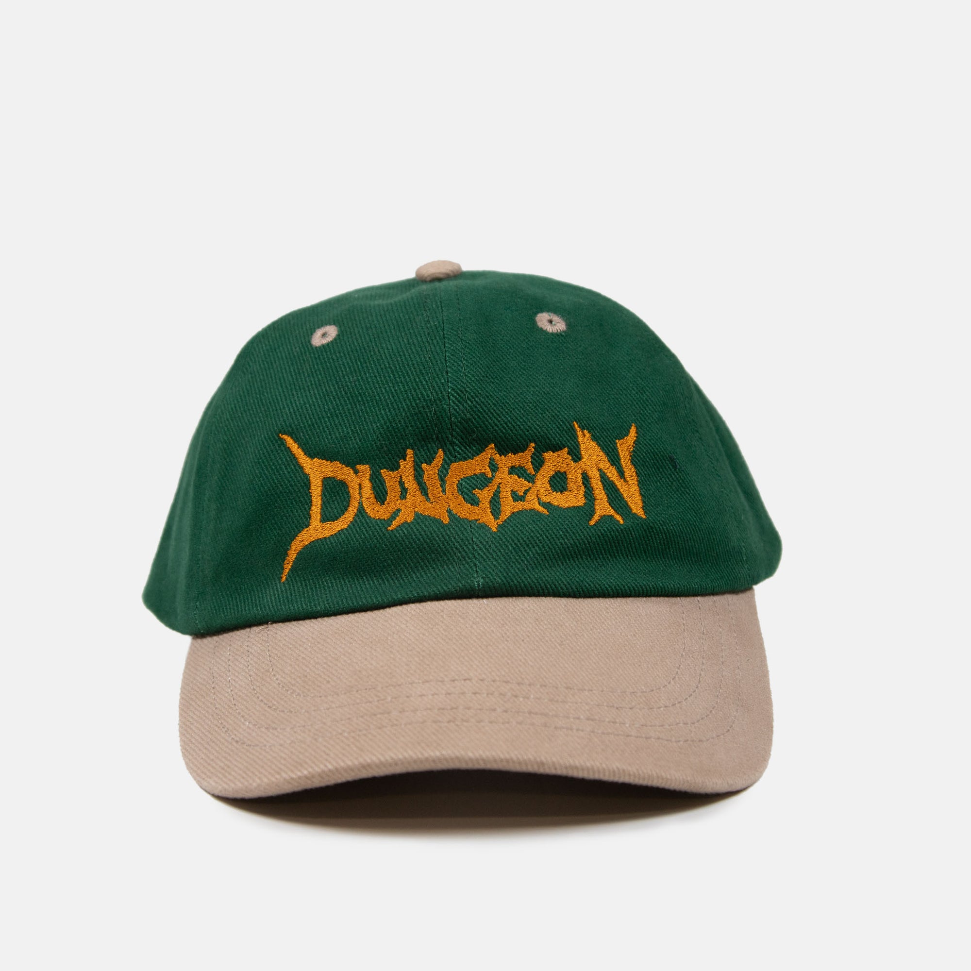 Dungeon - Logo Cap - Green / Taupe / Copper