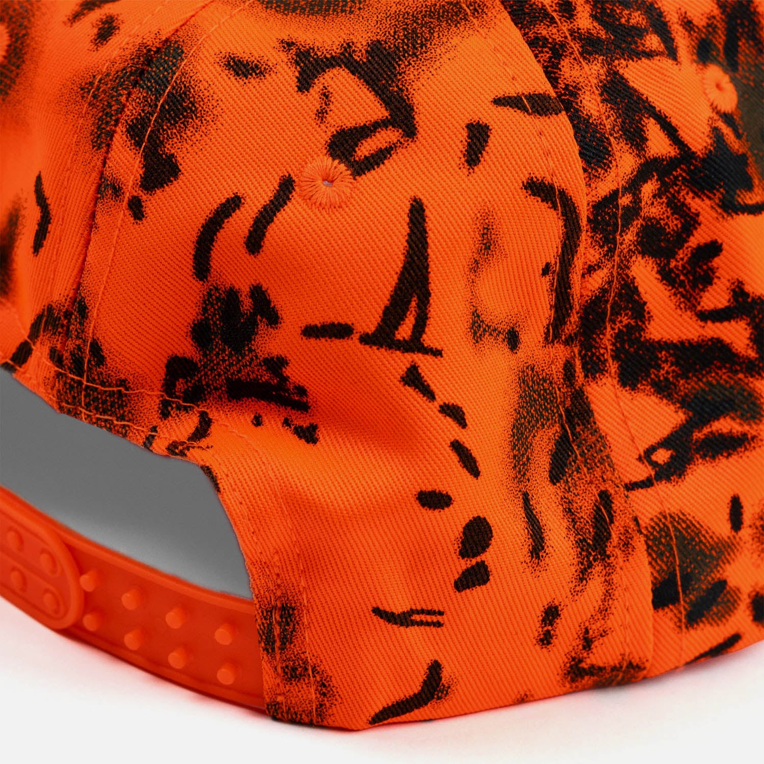 Dungeon - Scrawl Logo Cap - Neon Camo / Yellow
