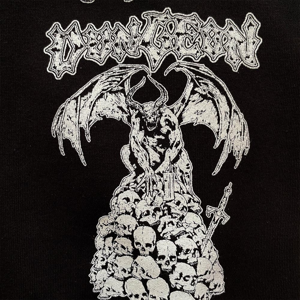 Dungeon - Ritual Steel Hooded Pullover Sweatshirt - Black