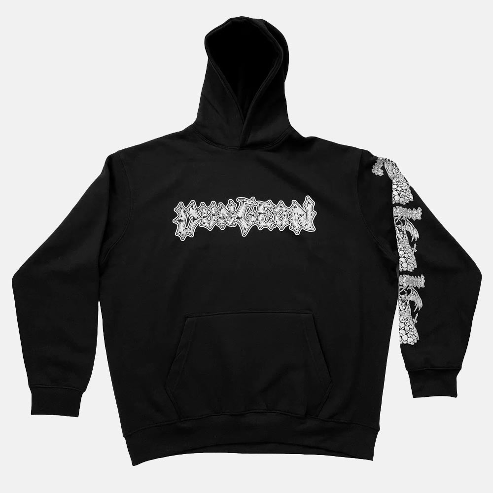 Dungeon - Ritual Steel Hooded Pullover Sweatshirt - Black