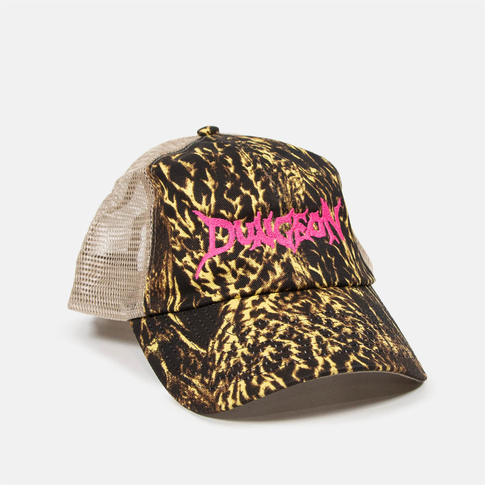 Dungeon - Scrawl Logo Mesh Cap - Duck Camo