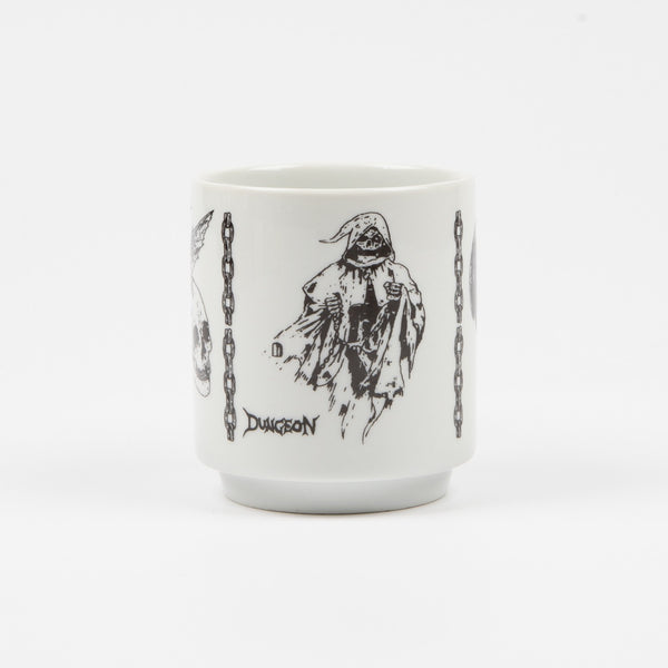 Dungeon - Dragon Dies Stacking Mug - White