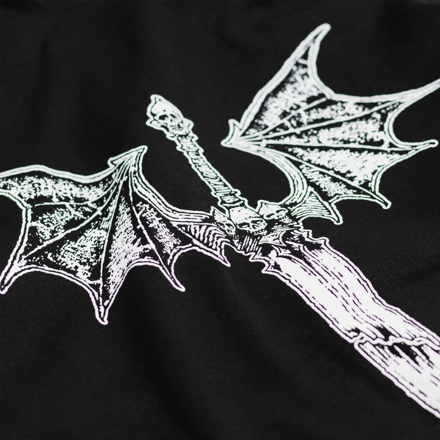 Dungeon - Night Wing Zip Hooded Sweatshirt - Black