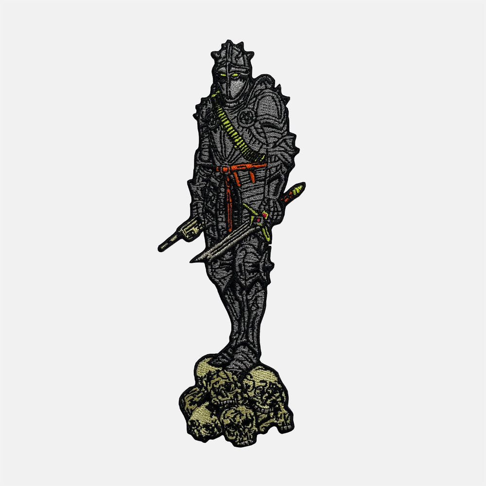 Dungeon - Cold Steel Embroidered Patch