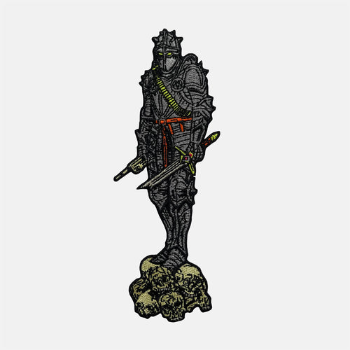 Dungeon - Cold Steel Embroidered Patch
