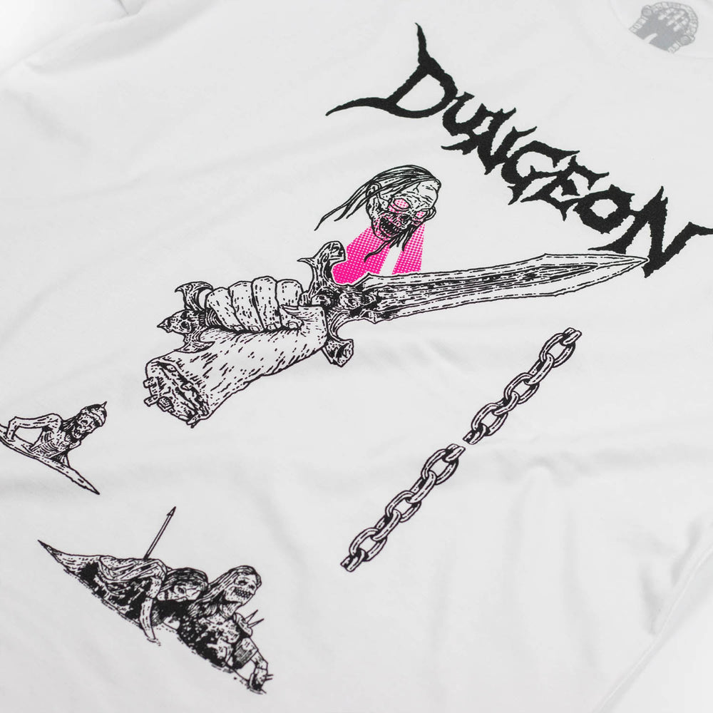 Dungeon - Power Of Sword T-Shirt - White