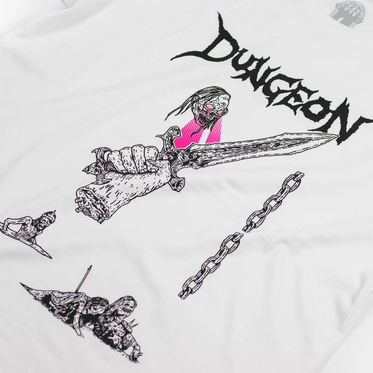 Dungeon - Power Of Sword T-Shirt - White