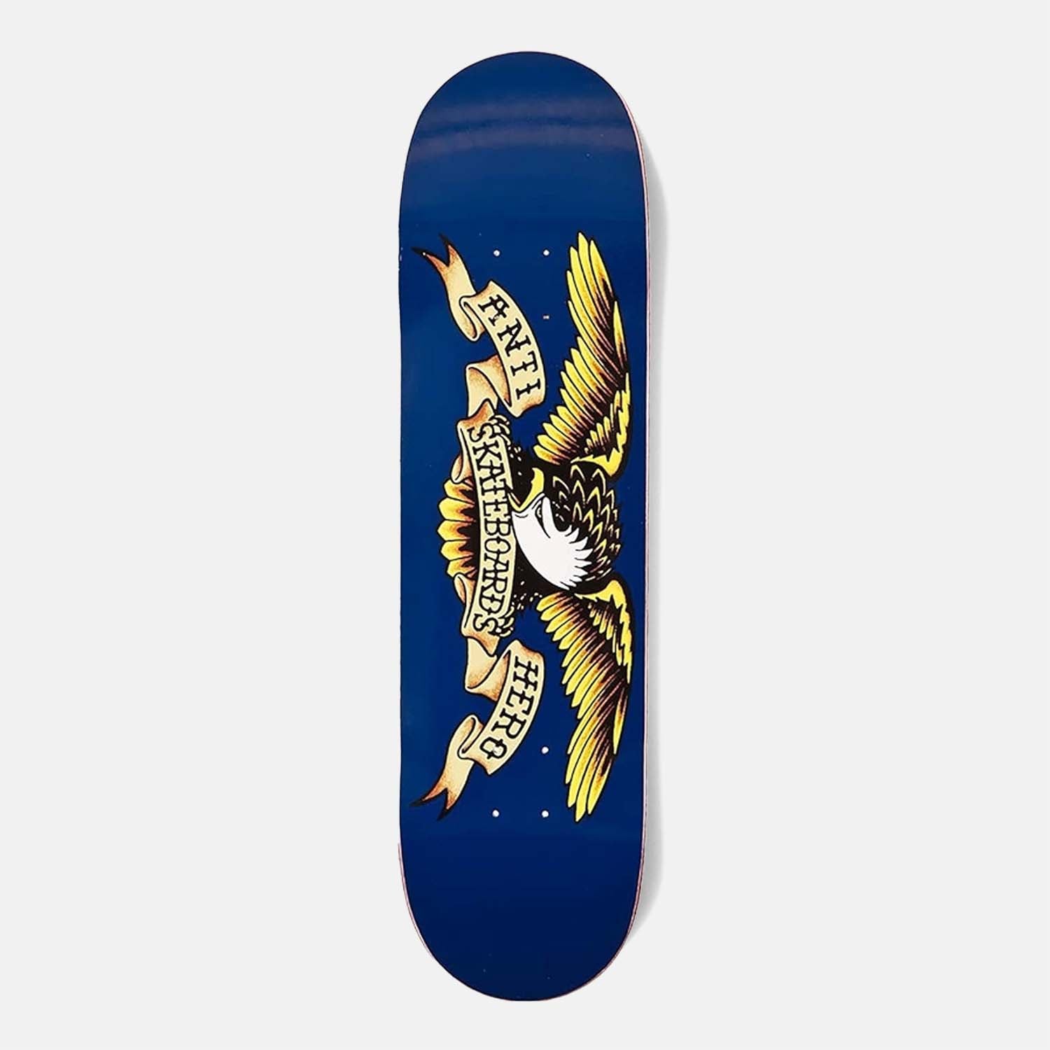 Anti Hero Skateboards - 8.5" Team Classic Eagle Skateboard Deck - Blue