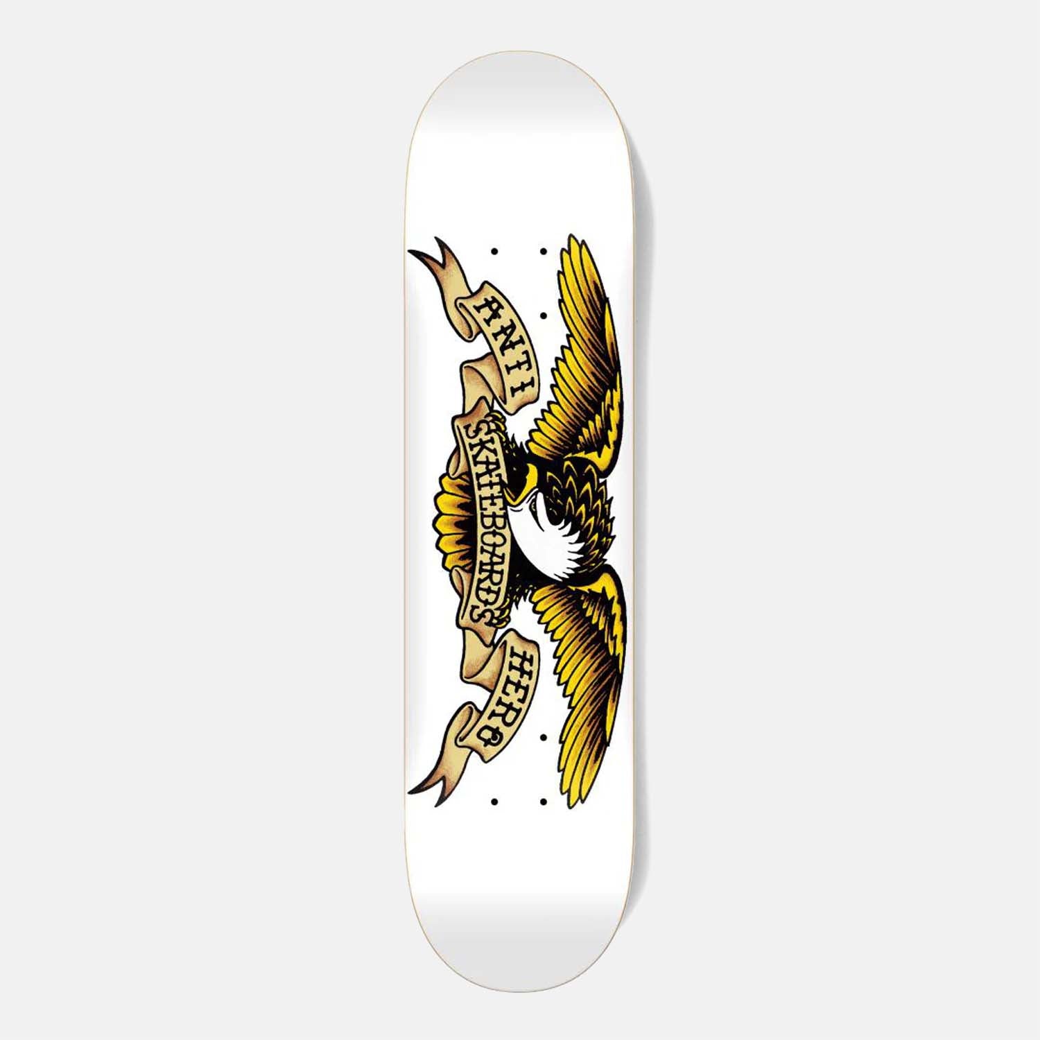 Anti Hero Skateboards - 8.75" Team Classic Eagle Skateboard Deck - White