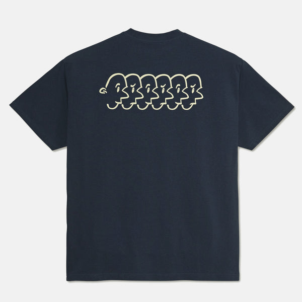 Polar Skate Co. - Faces T-Shirt - New Navy