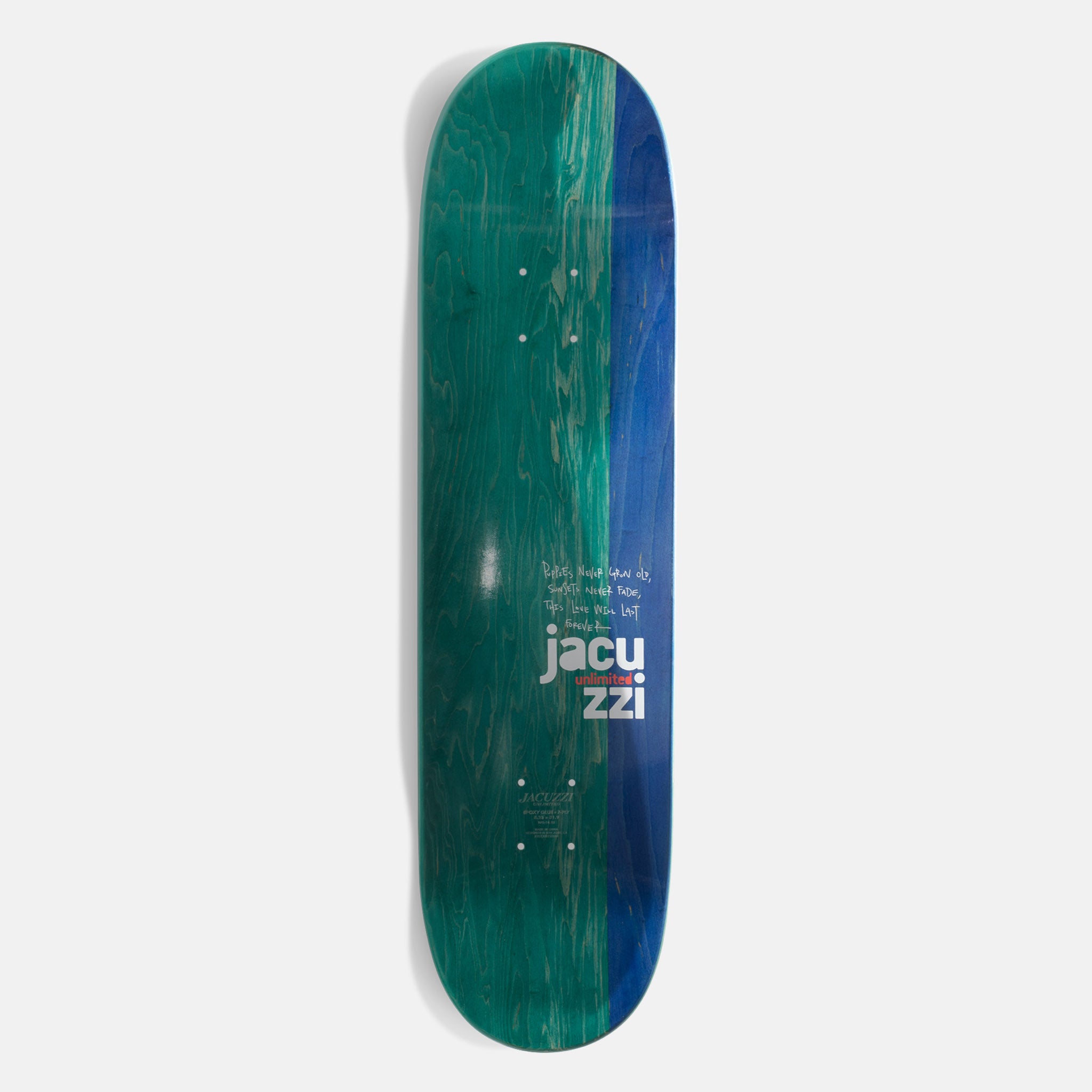 JACUZZI UNLIMITED パンダデッキ　8.25 Jacuzzi Unlimited x Enjoi Panda Skateboard Deck 8.25 Skate Shop
