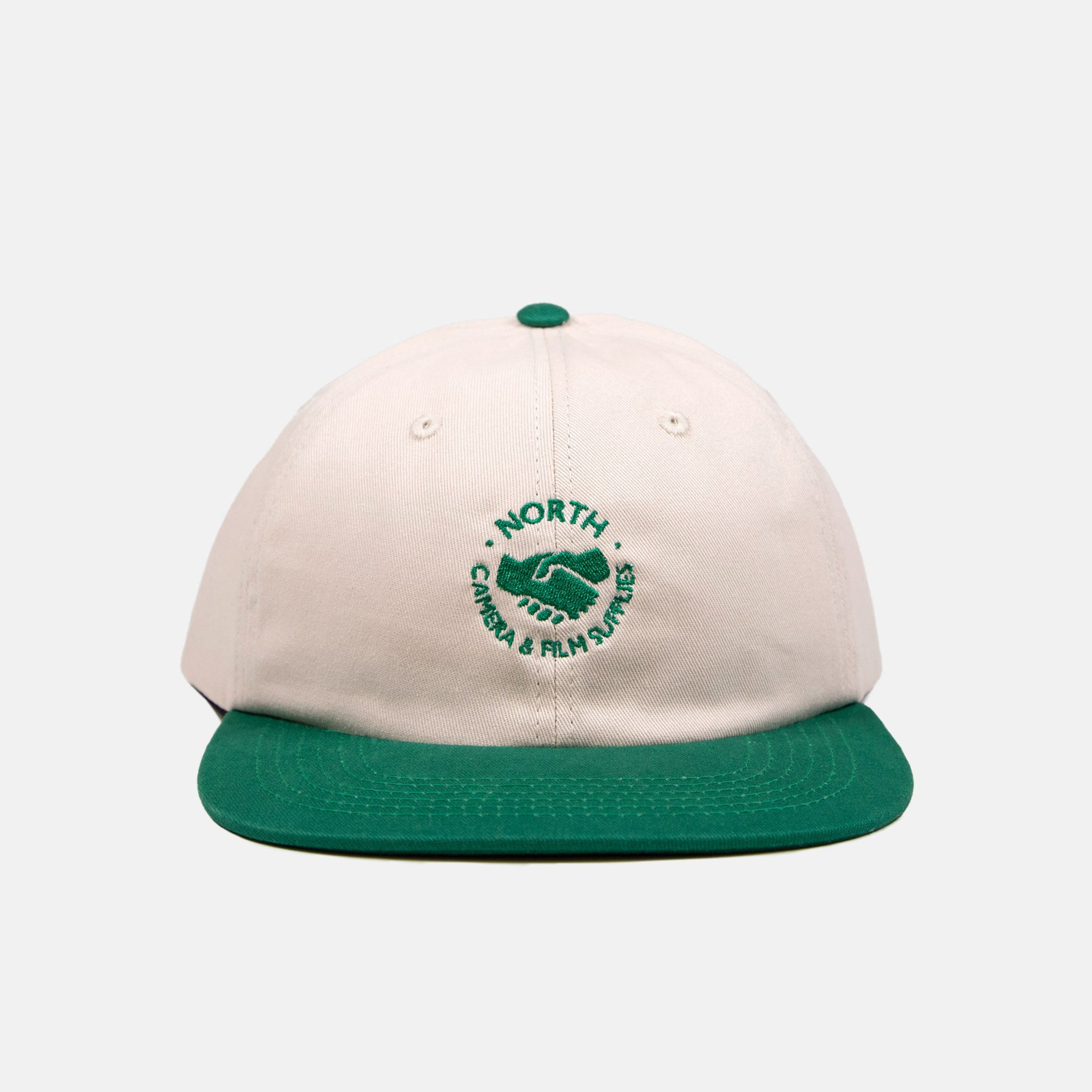 North Skate Mag - Supplies Two Tone Cap - Cream / Green