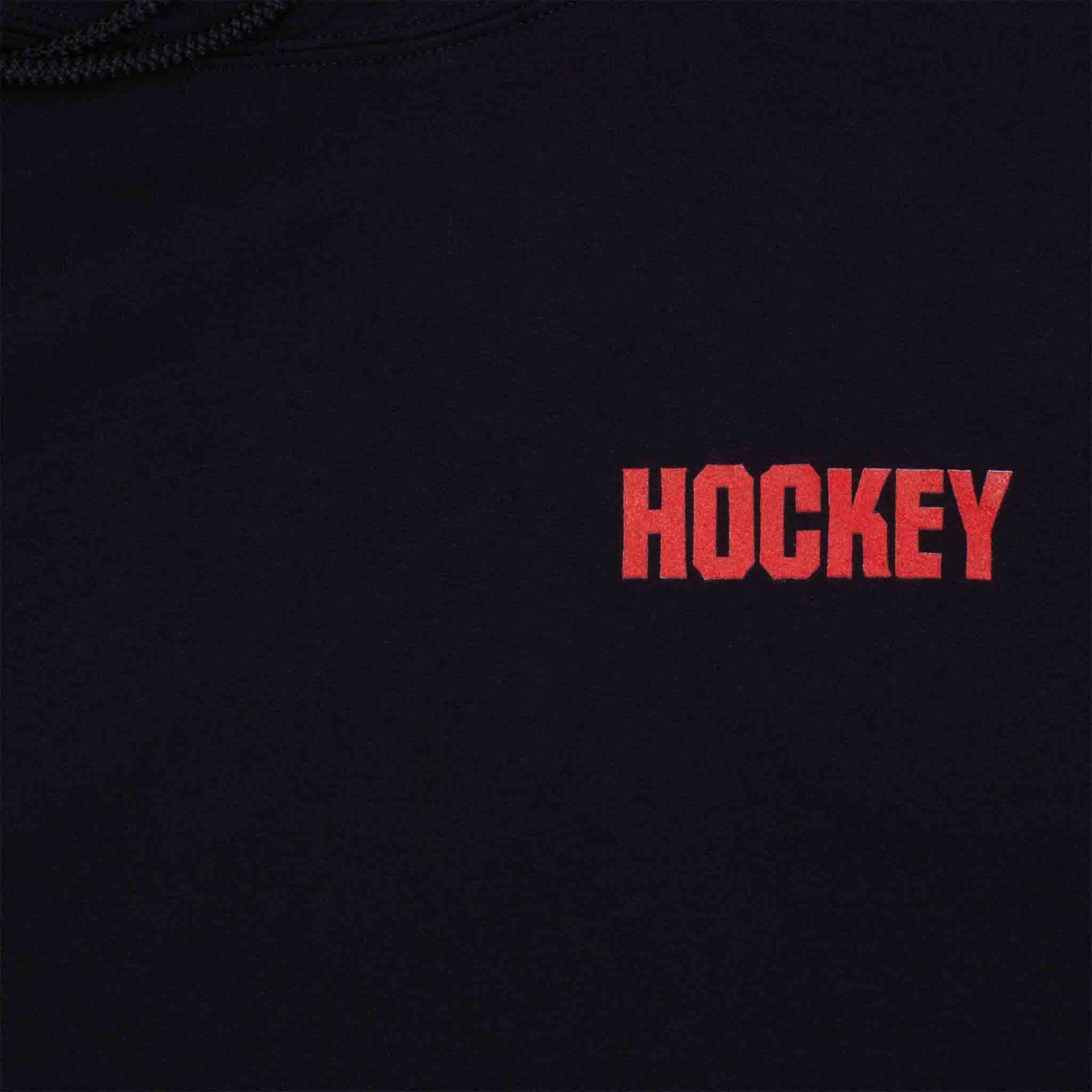 Hockey Skateboards - Flammable Pullover Hooded Sweatshirt - Black