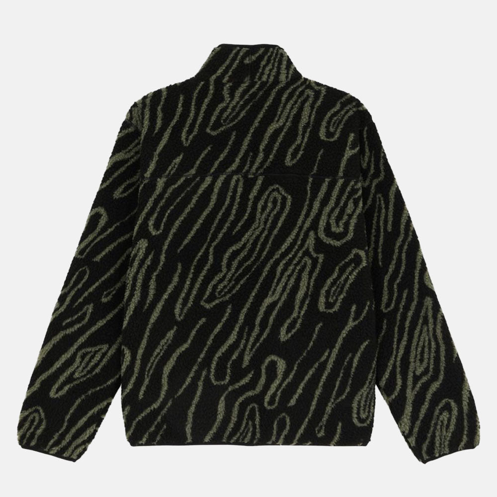 Dickies - Mount Hope Printed Fleece Jacket - Black