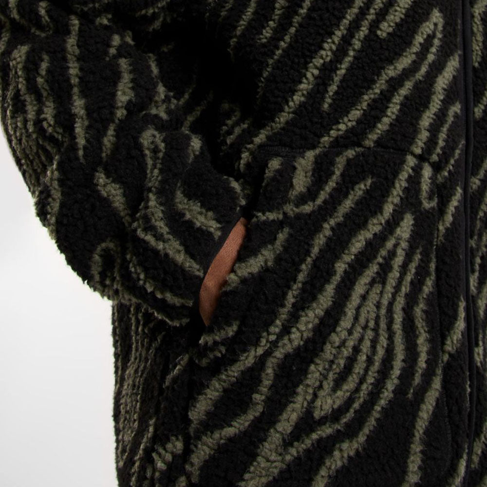 Dickies - Mount Hope Printed Fleece Jacket - Black