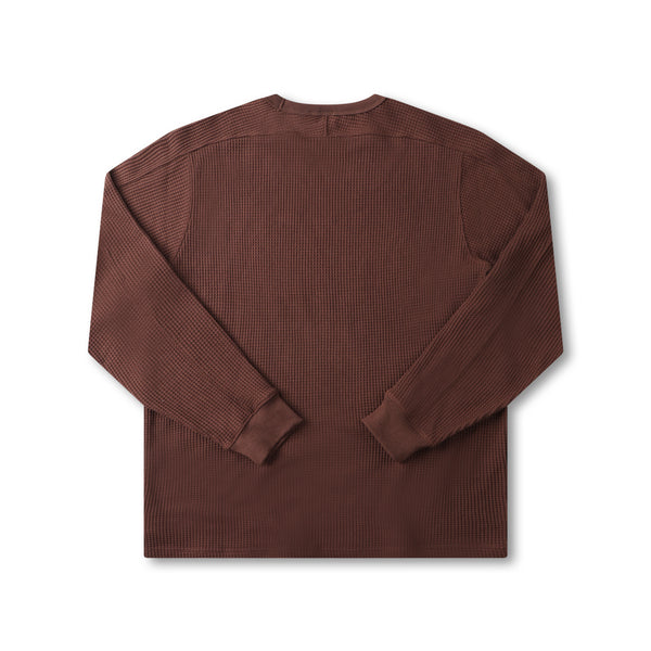 Former - Franchise Waffle Longsleeve - Chocolate