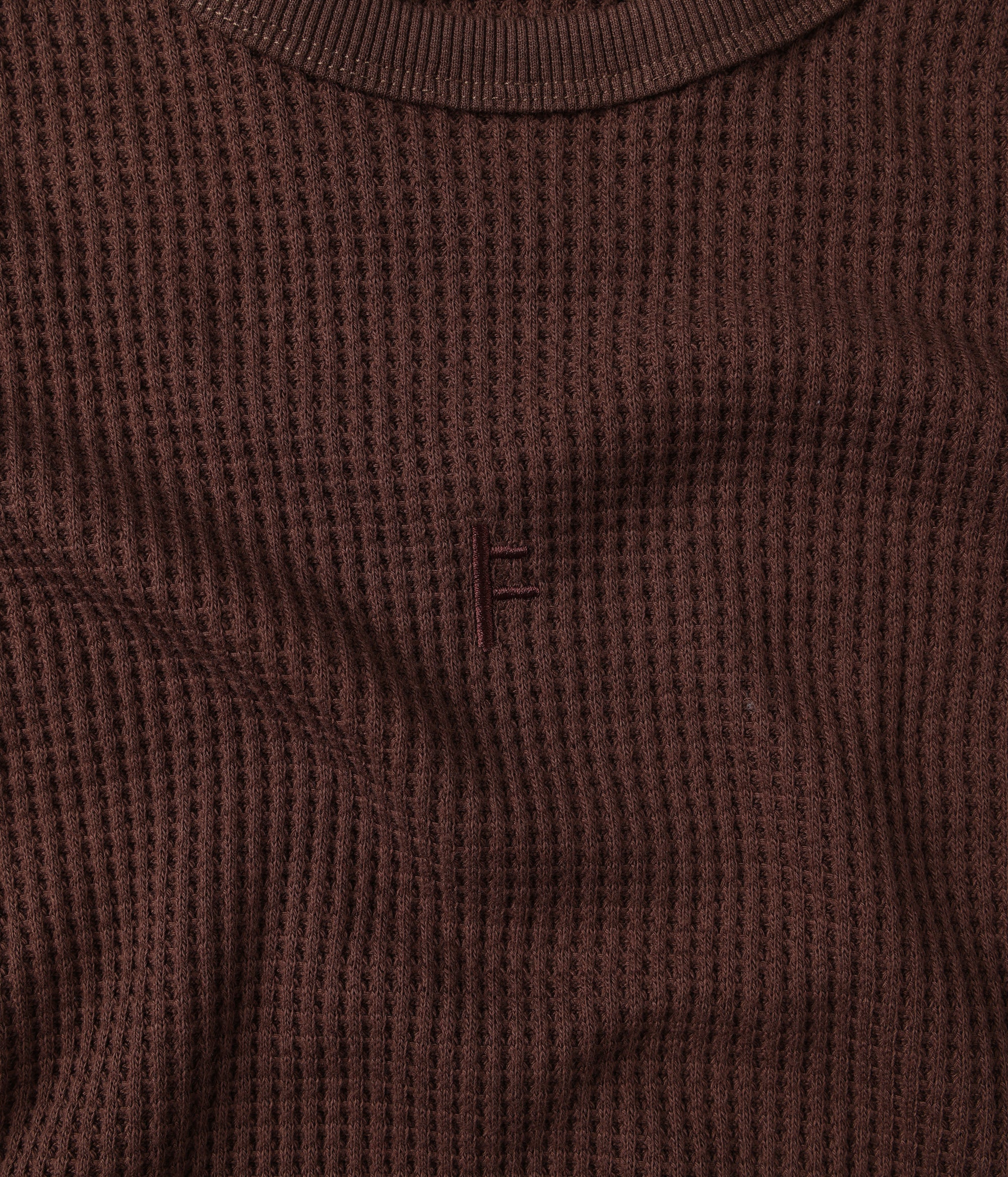 Former - Franchise Waffle Longsleeve - Chocolate