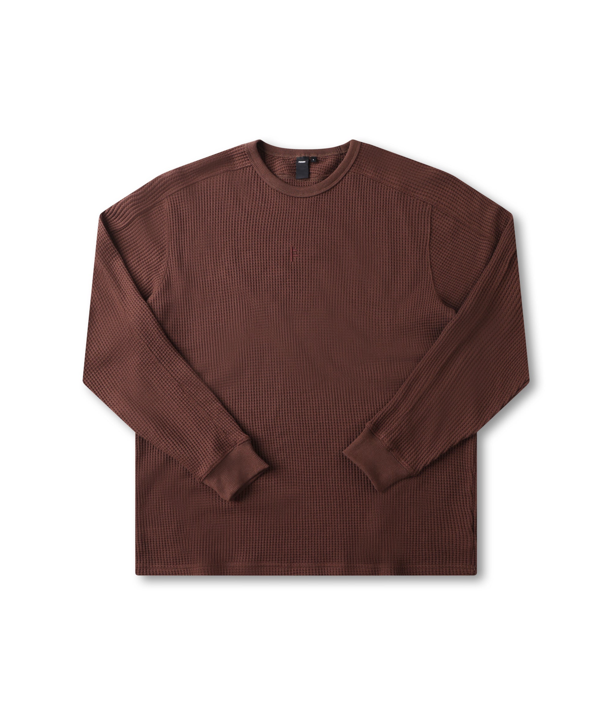 Former - Franchise Waffle Longsleeve - Chocolate