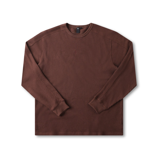 Former - Franchise Waffle Longsleeve - Chocolate
