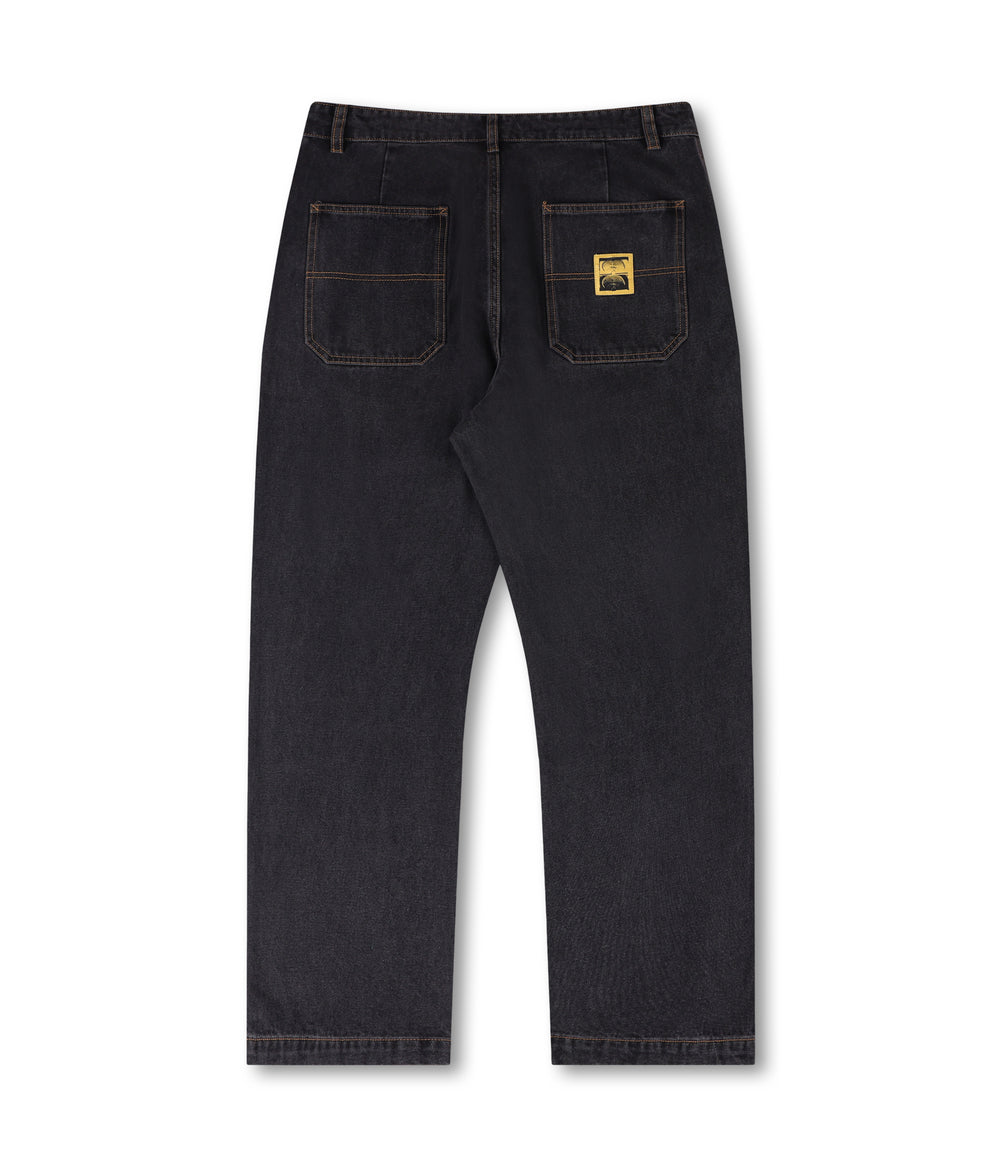 Former - Reynold Denim Pant - Washed Black