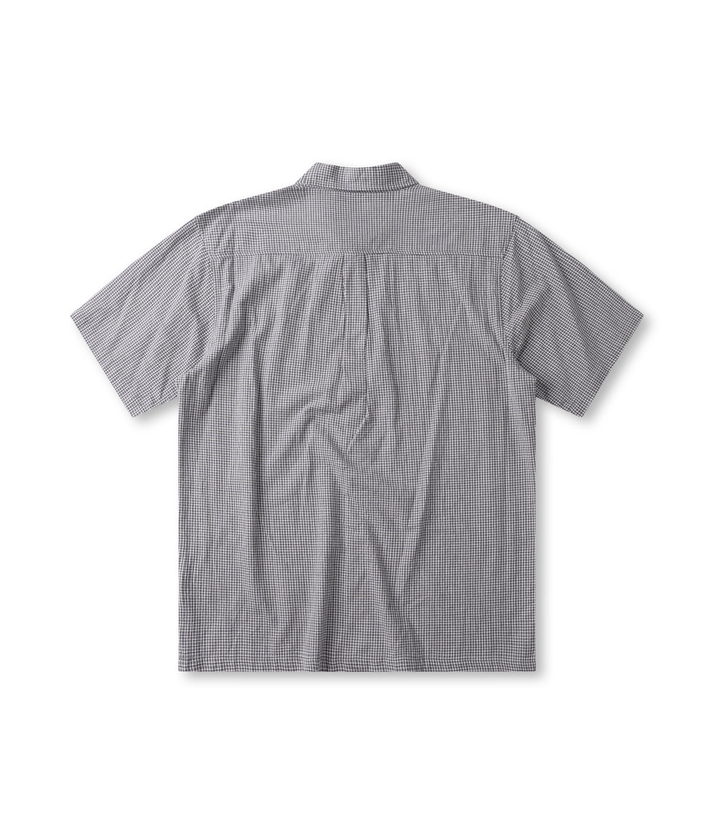 Former - Vivian Check Short Sleeve Shirt - Black