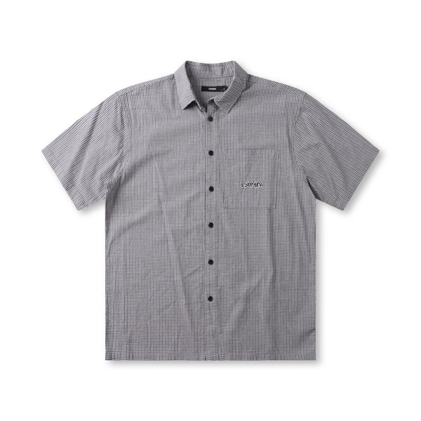 Former - Vivian Check Short Sleeve Shirt - Black