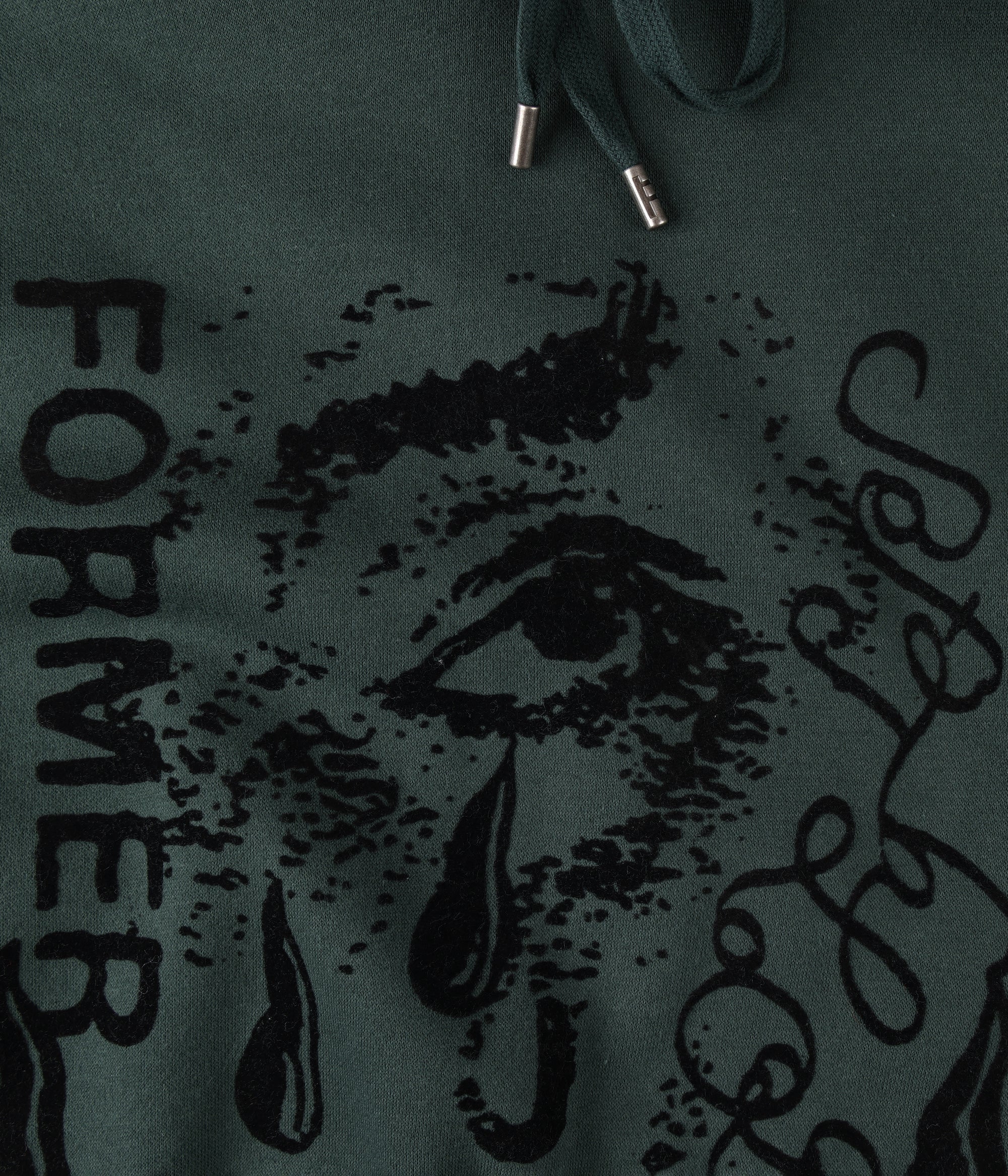 Former - Weeping Organ Of Sight Pullover Hood - Petrol