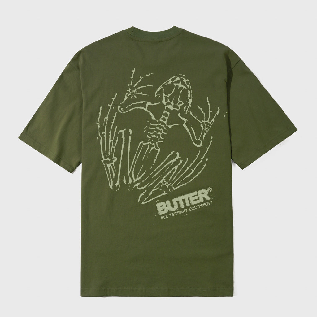 Butter Goods Fossil Moss Green T-Shirt
