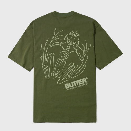 Butter Goods - Fossil T-Shirt - Moss