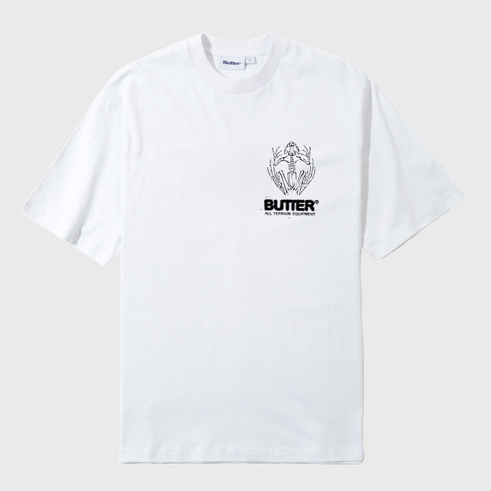 Butter Goods Fossil White T-Shirt
