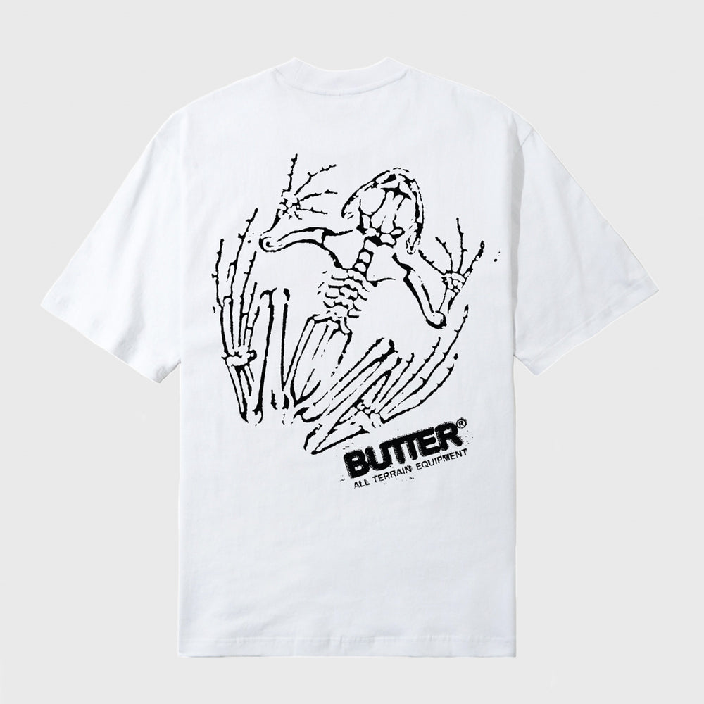 Butter Goods Fossil White T-Shirt
