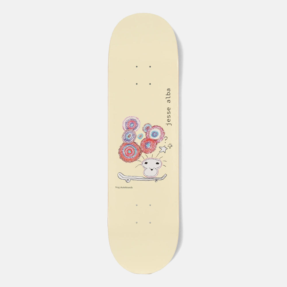Frog Skateboards - 8.6" Jesse Alba Yellow Skateboard Deck