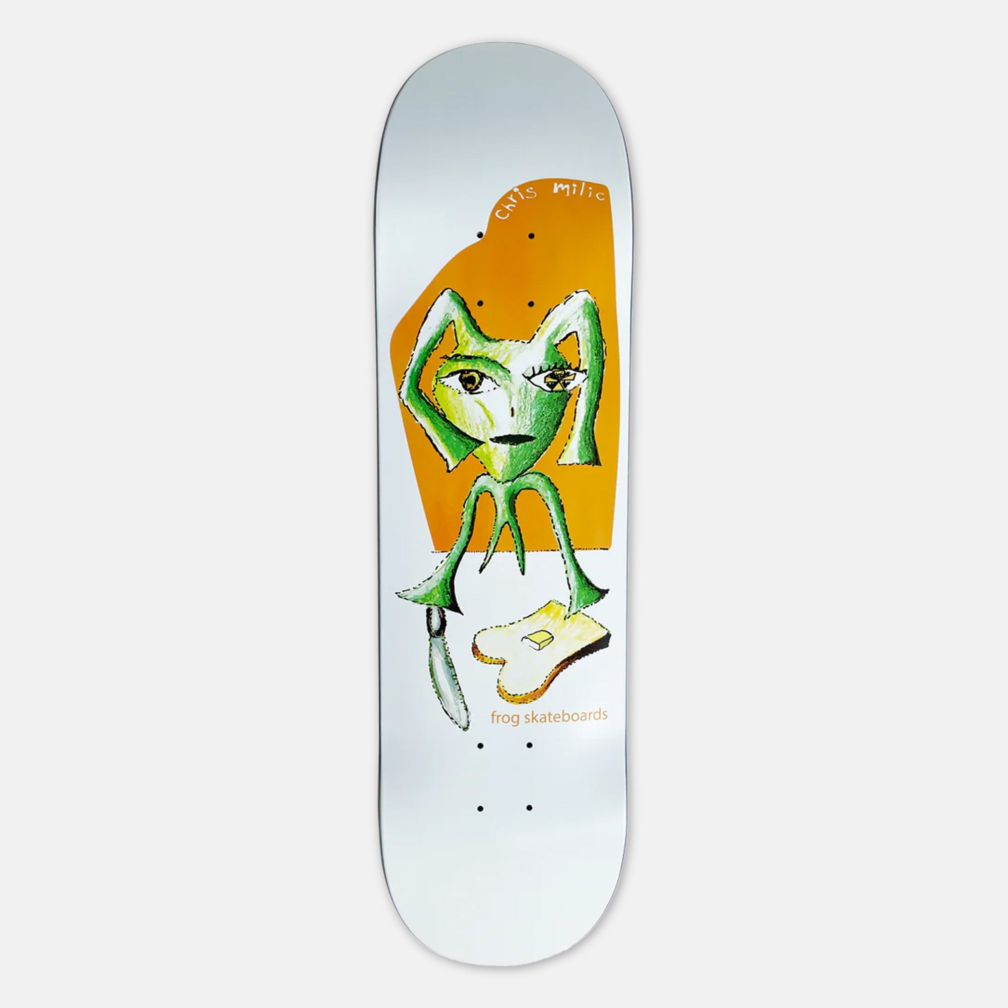 Frog Skateboards - 8.6" Chris Millic Toast Skateboard Deck