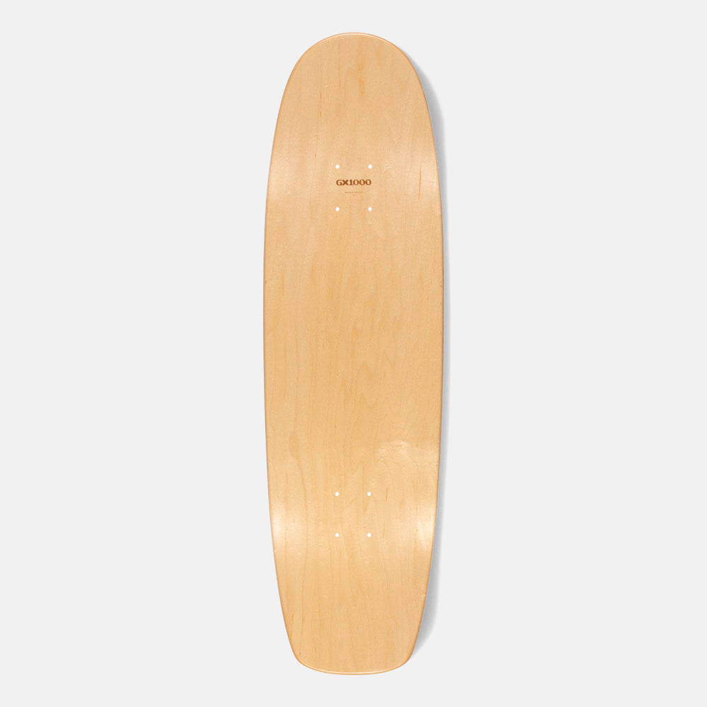 GX1000 - 9.0" Bomb Hills Cruiser Shaped Skateboard Deck