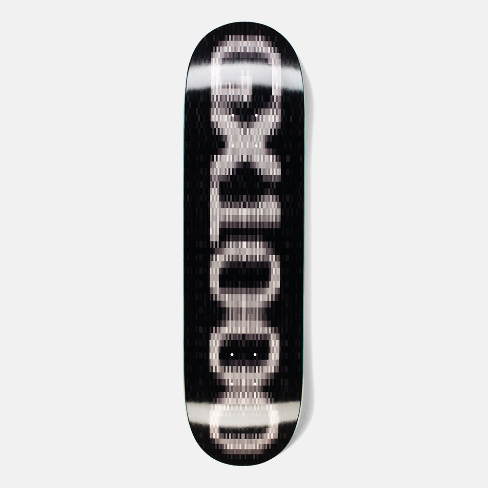 GX1000 - 8.5" OG Logo Blur Skateboard Deck - Black